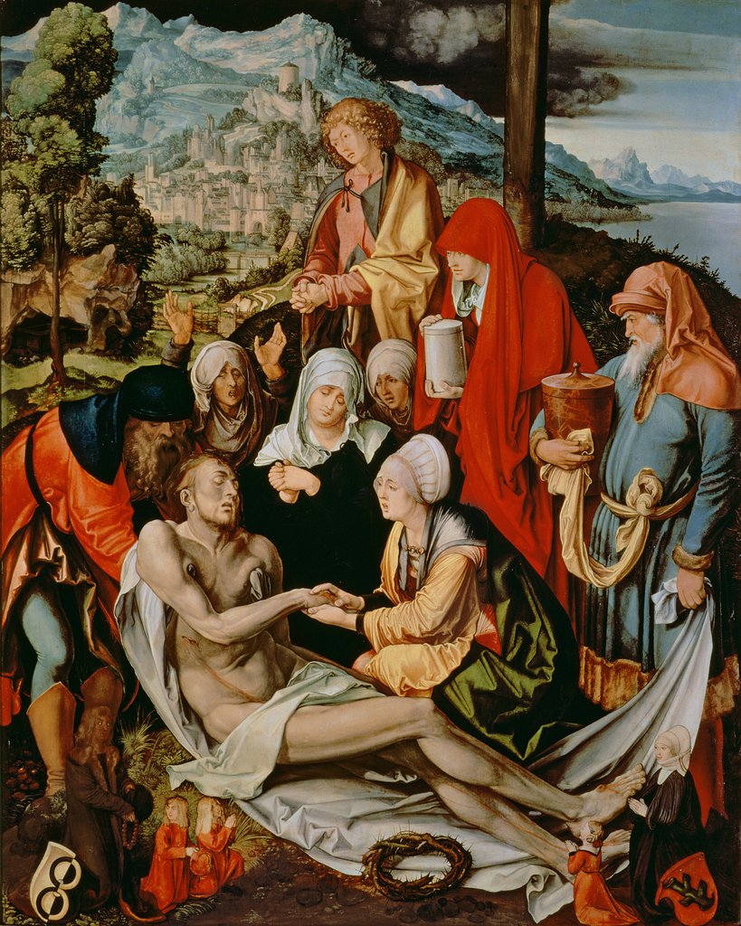 Detail of Lamentation for Christ, 1500-03 by Albrecht Dürer or Duerer