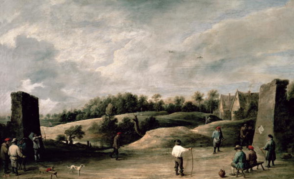 Detail of The Archery Contest by David the Younger Teniers