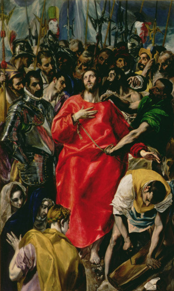 Detail of The Disrobing of Christ, 1577-79 by El Greco