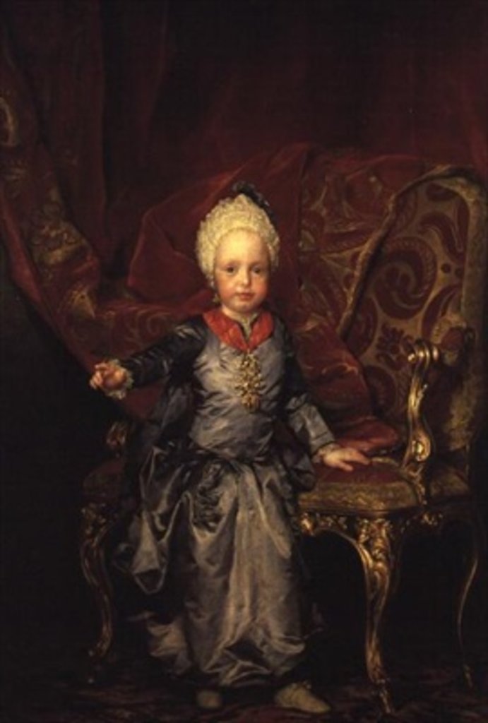 Detail of Archduke Francis of Austria, 18th century by Anton Raphael Mengs