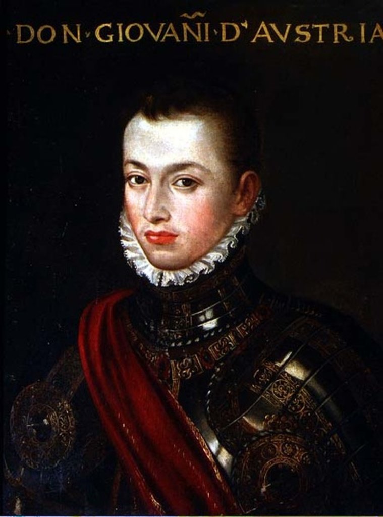 Detail of Portrait of Don Juan of Austria by Italian School