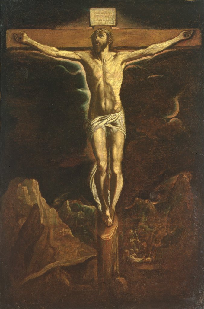 Detail of Christ on the Cross, 1600 by Orazio Borgianni