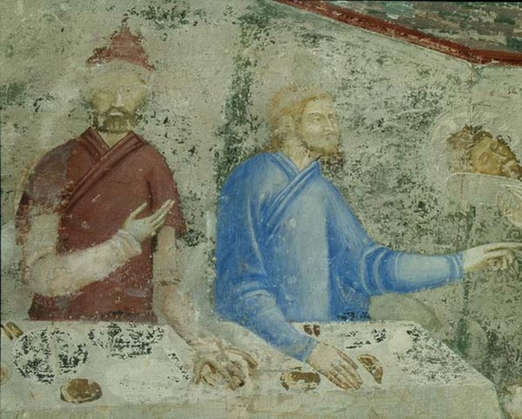 Detail of The Feast of Herod by Matteo Giovanetti