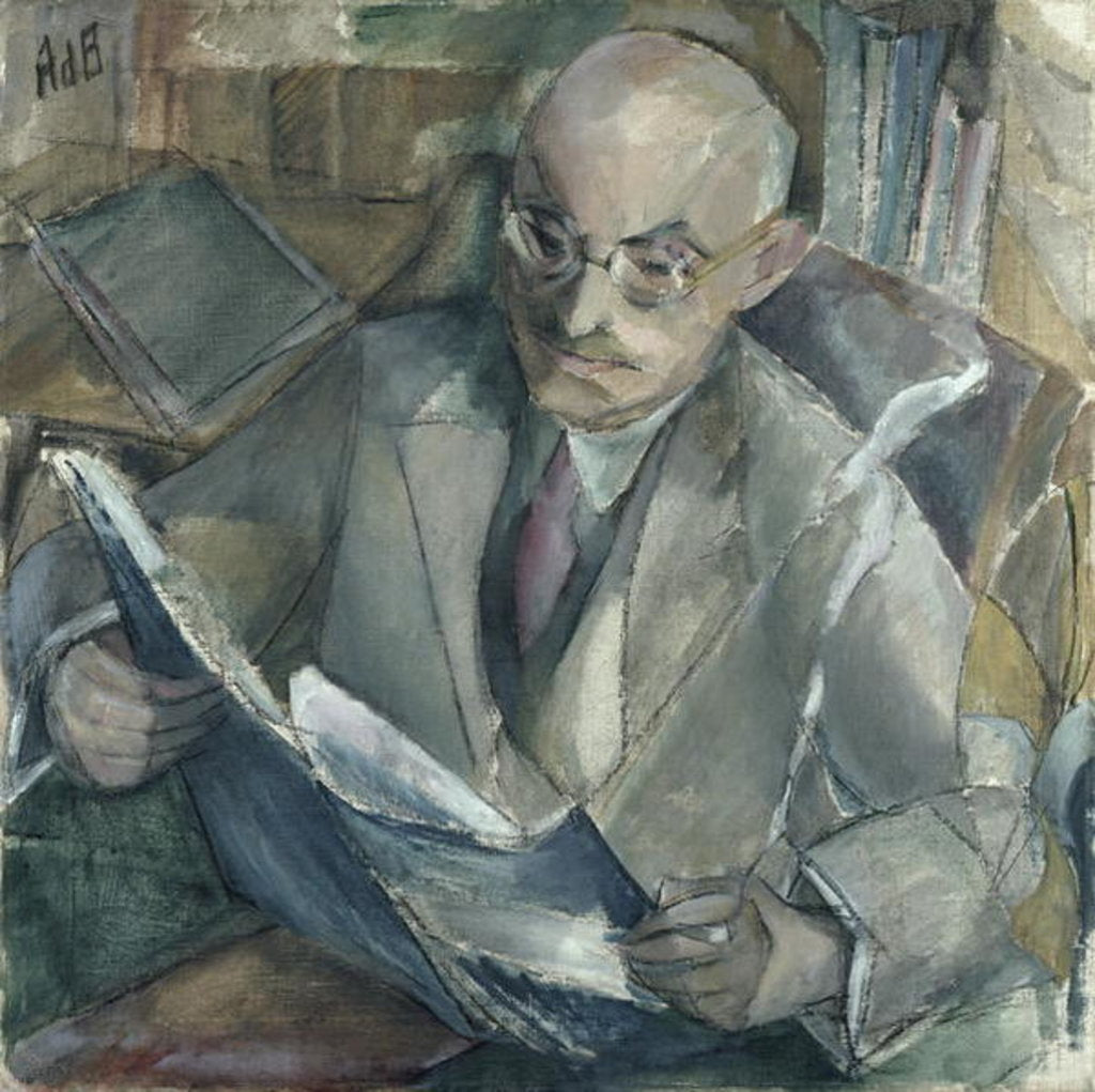 Detail of Portrait of Dr Georg Wendemuth by Alma Del Banco
