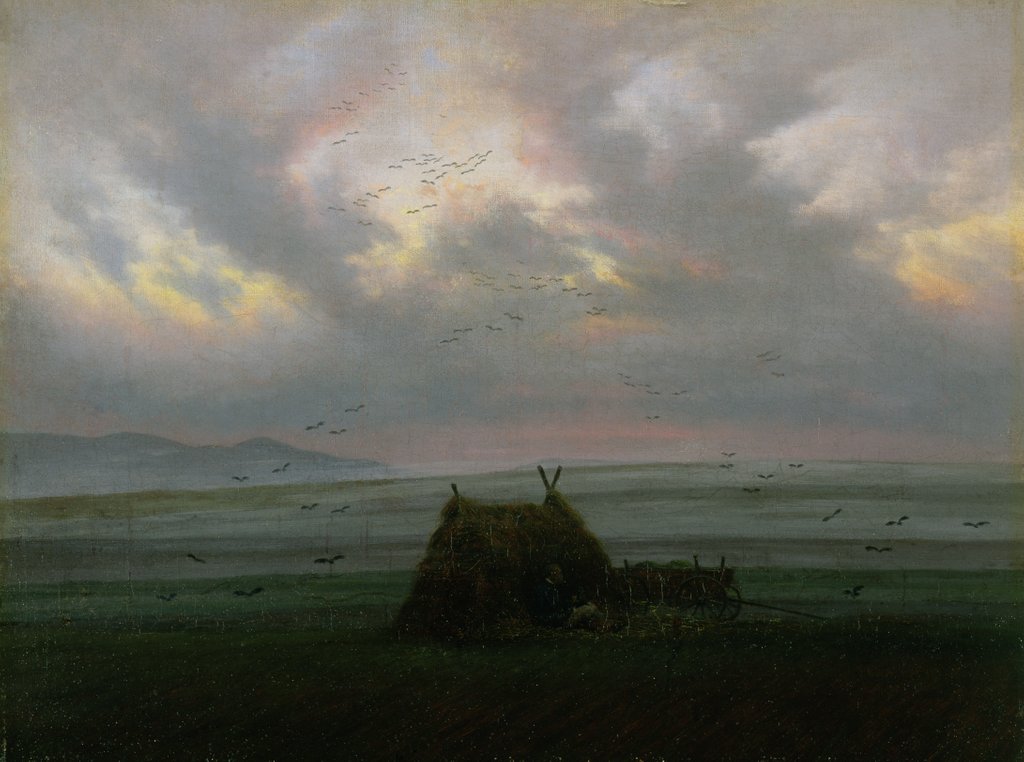 Detail of Waft of Mist, c. 1818-20 by Caspar David Friedrich