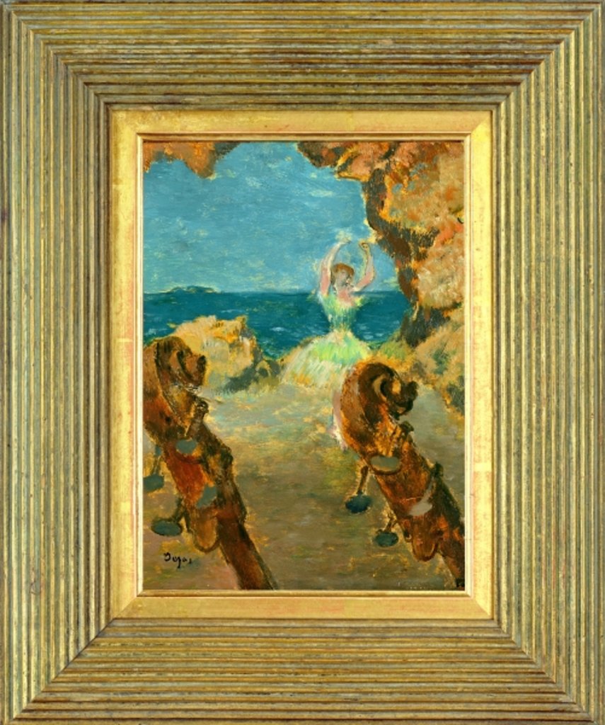 Detail of The Ballet Dancer, 1891 by Edgar Degas