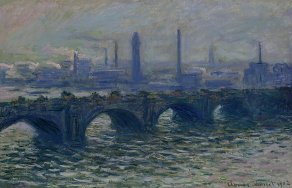 Detail of Waterloo Bridge, 1902 by Claude Monet
