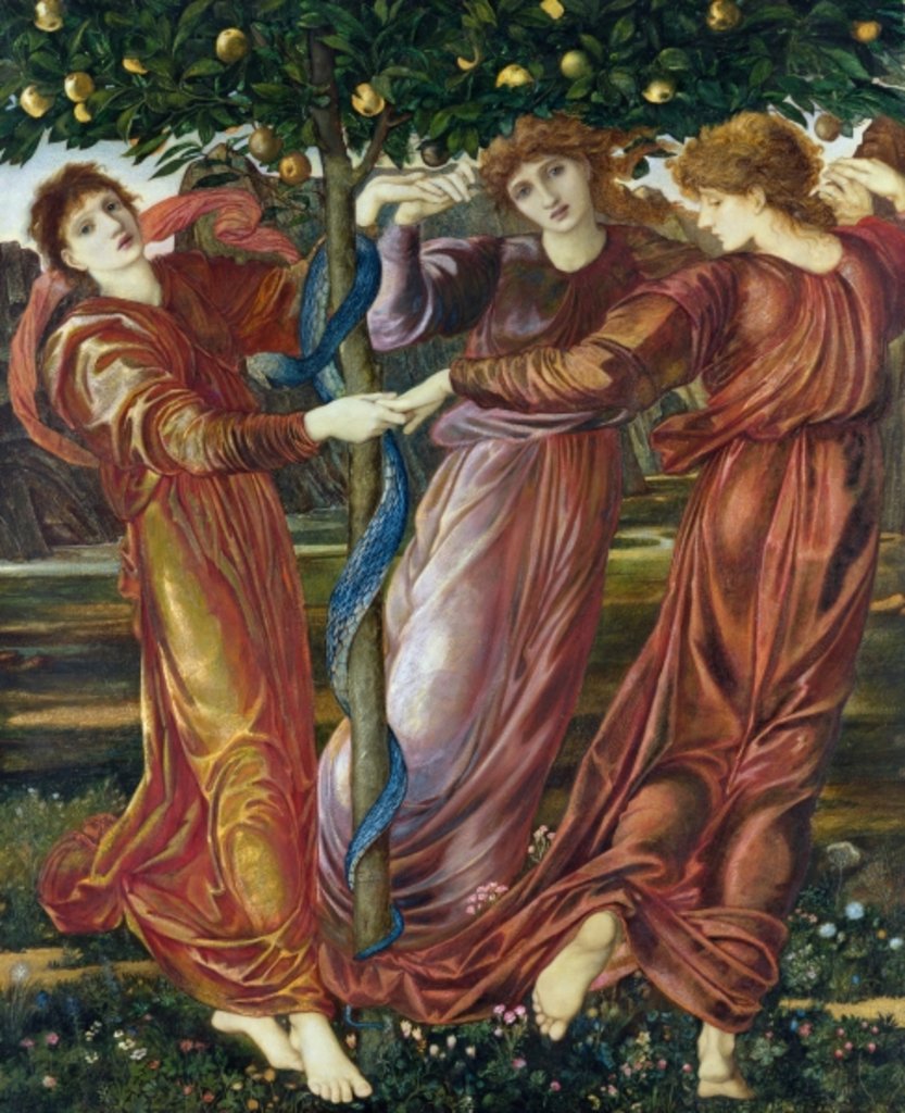 Detail of Garden of the Hesperides, 1869-73 by Edward Coley Burne-Jones