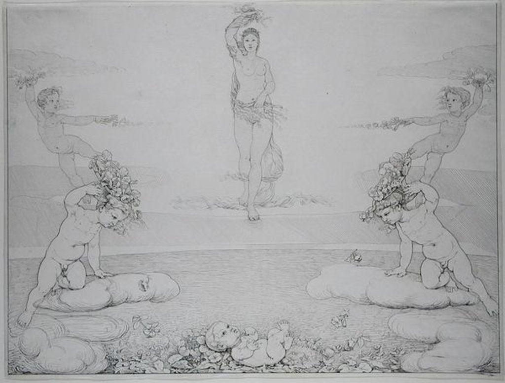 Detail of Morning, 1807-08 by Philipp Otto Runge