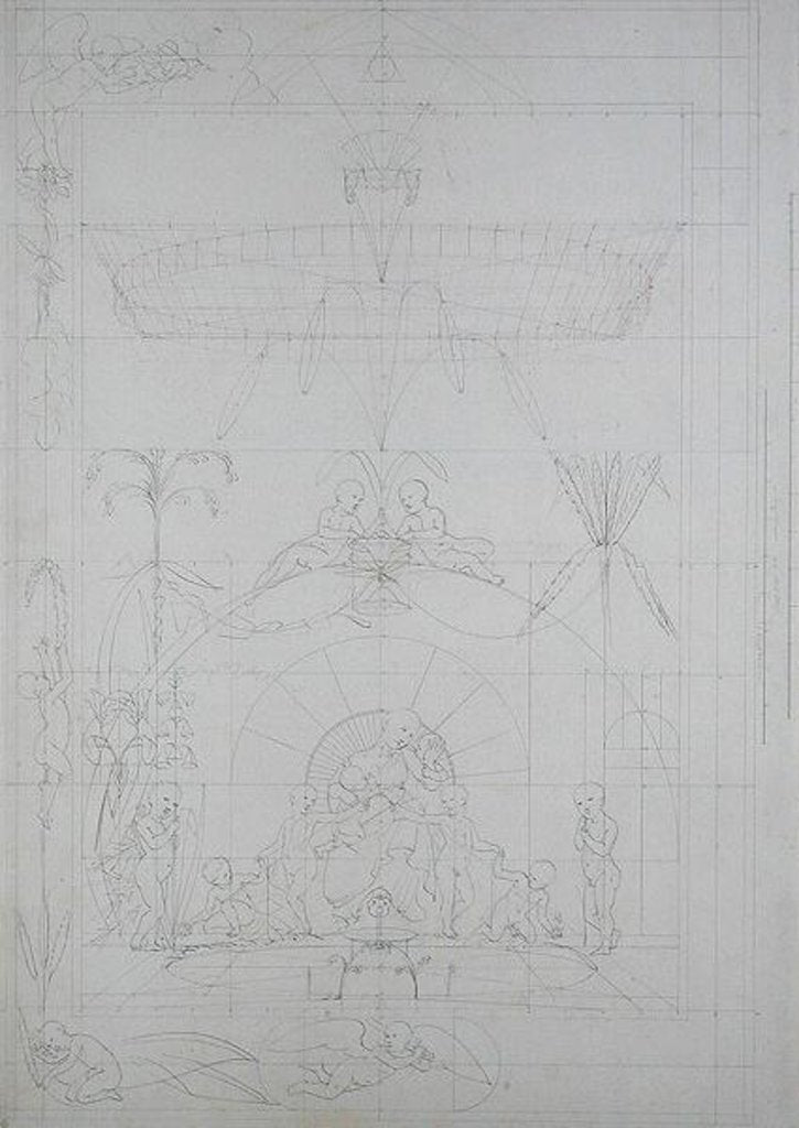 Detail of Day, 1803 by Philipp Otto Runge