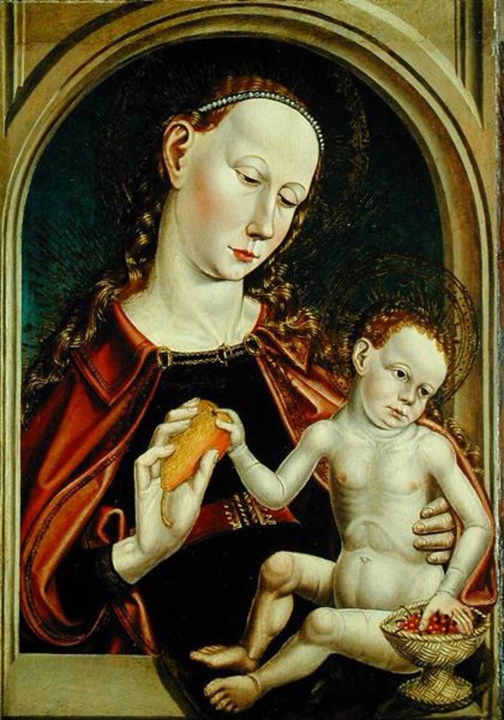 Detail of Mary and the Infant Christ, 1510 by Wilm Dedecke