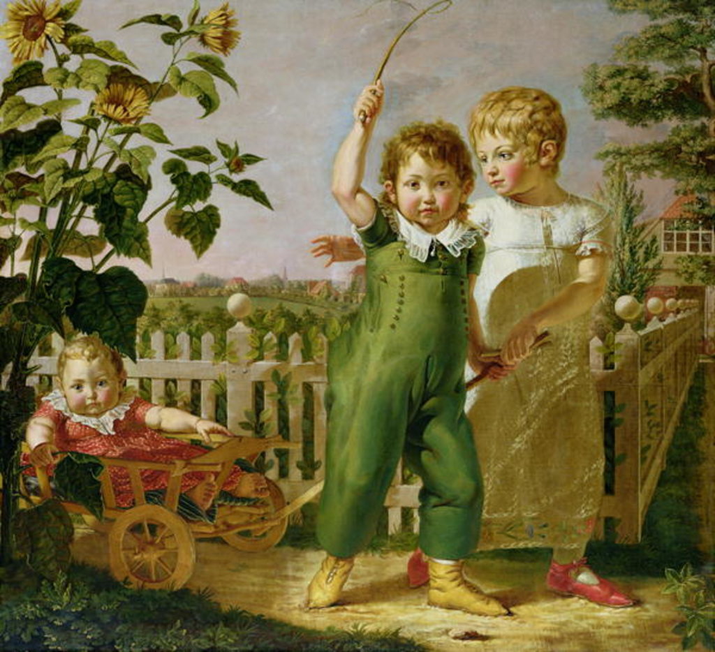 Detail of The Hulsenbeck Children, 1806 by Philipp Otto Runge
