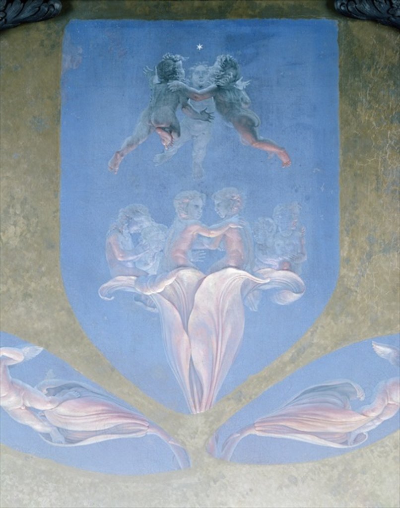 Detail of A section from the second version of 'The Morning', 1809 by Philipp Otto Runge