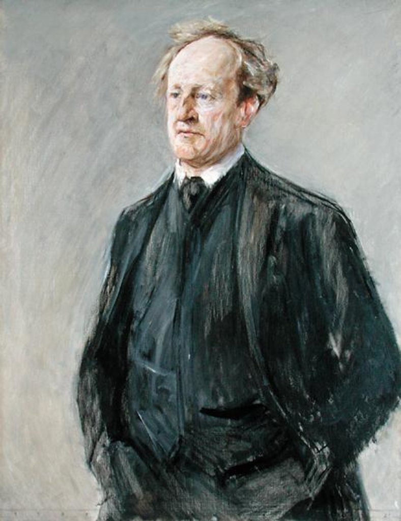 Detail of Gerhart Hauptmann, 1912 by Max Liebermann