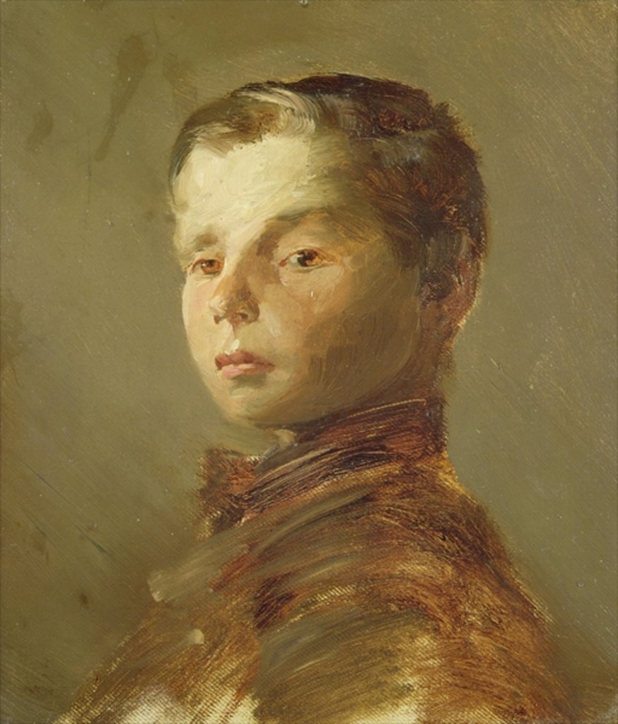 Detail of Picture of a Boy, 1875 by Wilhelm Busch