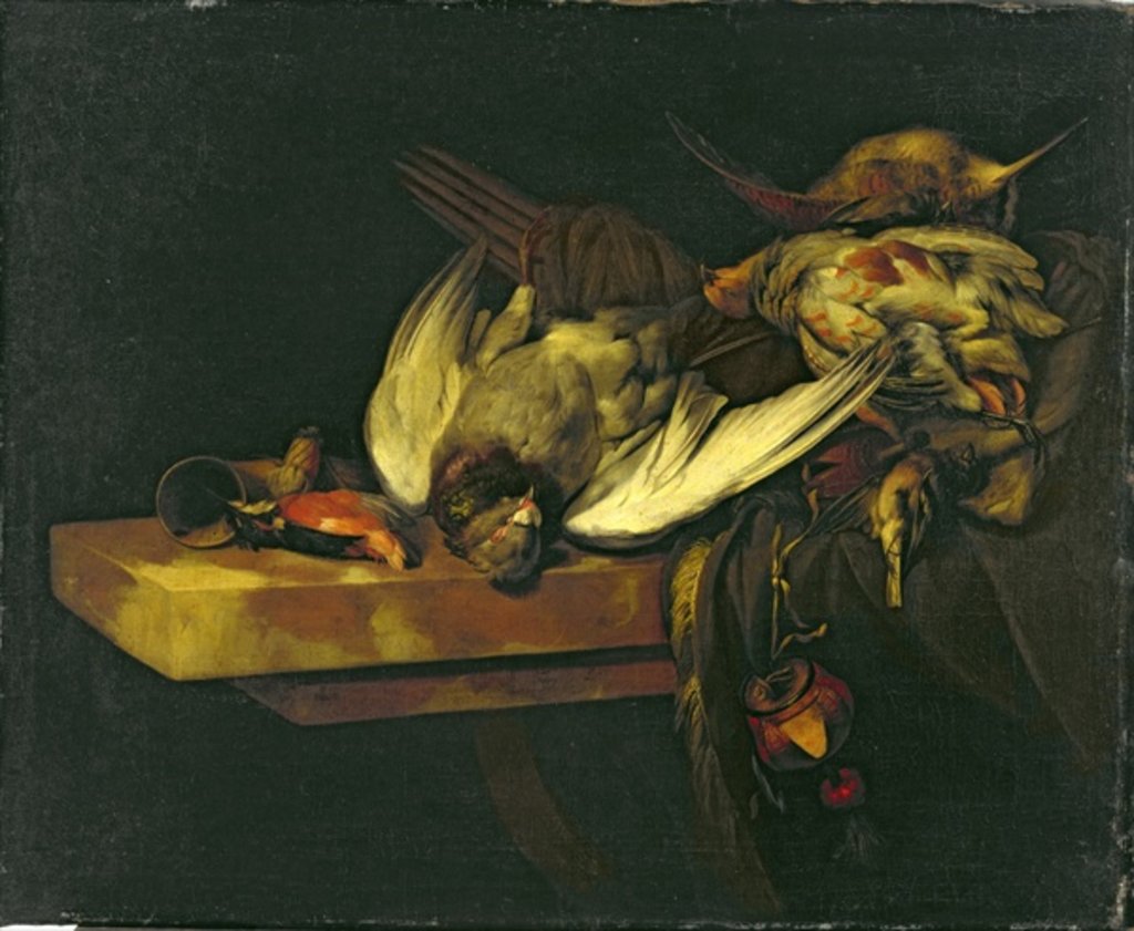 Detail of Still Life, 1663 by William Gowe Ferguson