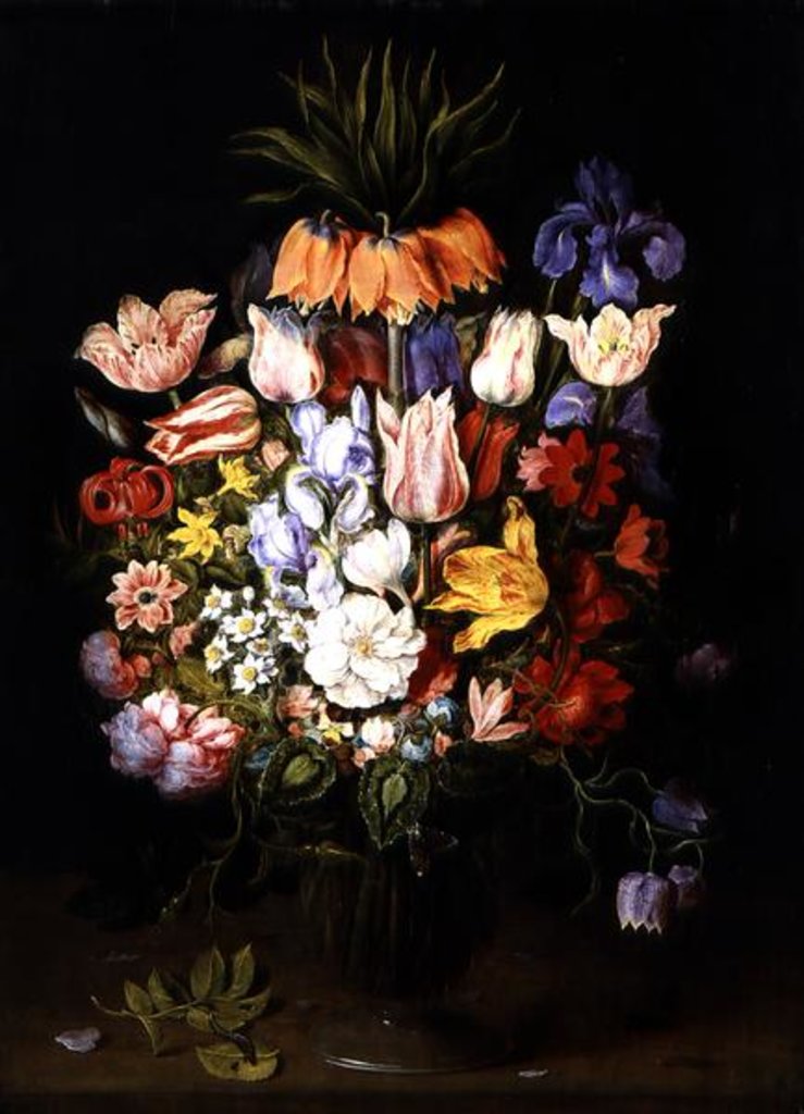 Detail of Flower Still Life by Osias the Elder Beert