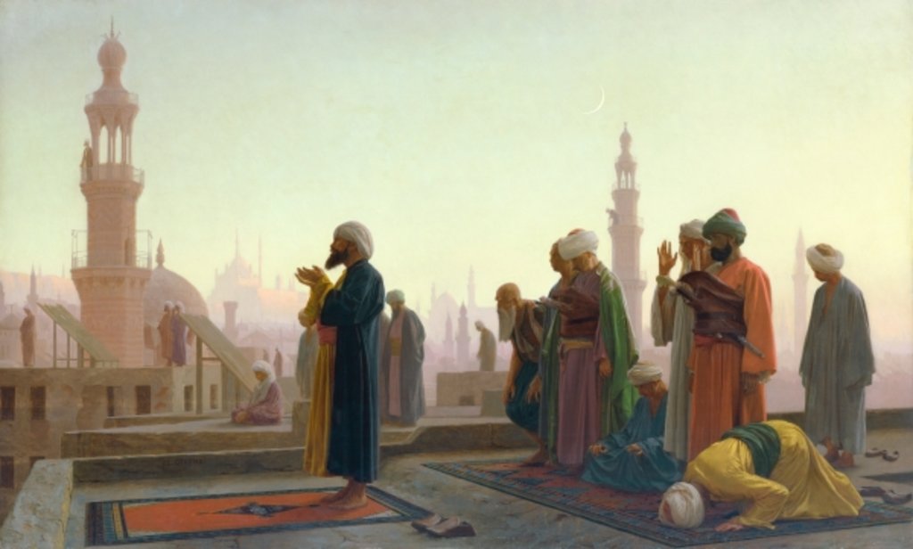 Detail of The Prayer, 1865 by Jean Leon Gerome