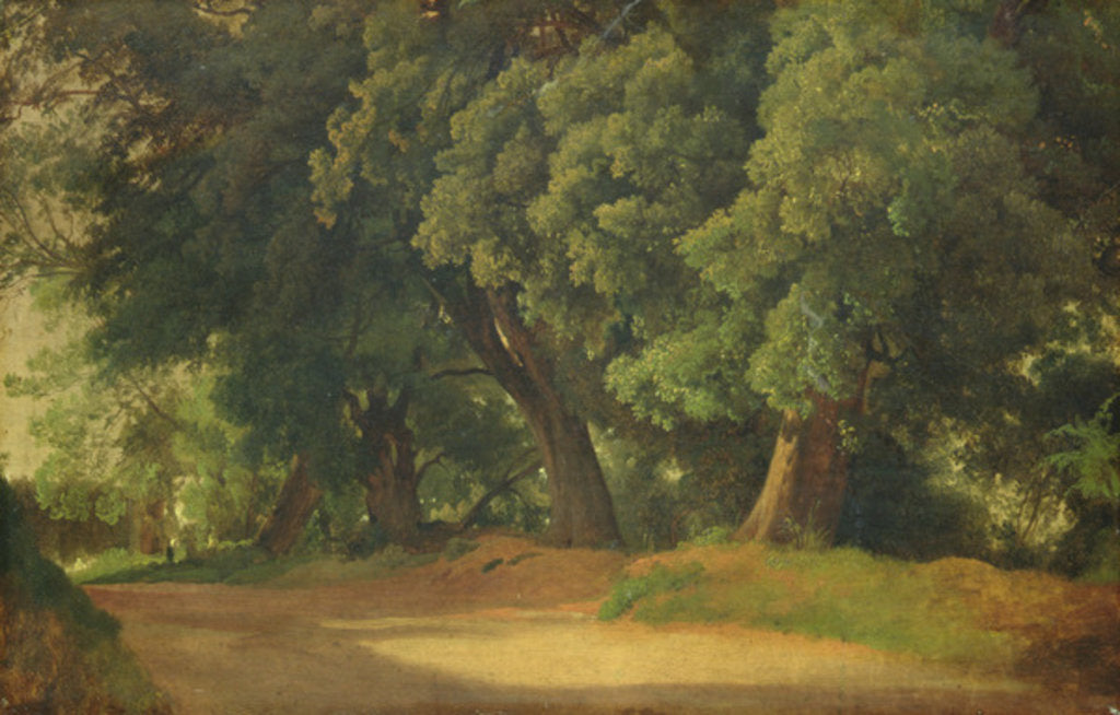 Detail of Oak Trees in Holstein by Louis Gurlitt
