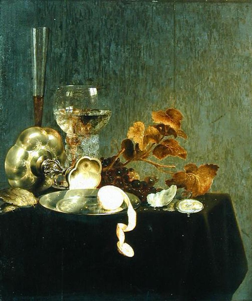 Detail of Still Life by Willem Claesz. Heda