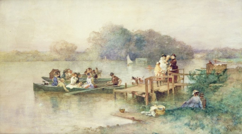 Detail of The Wedding Party by Ferdinand Heilbuth