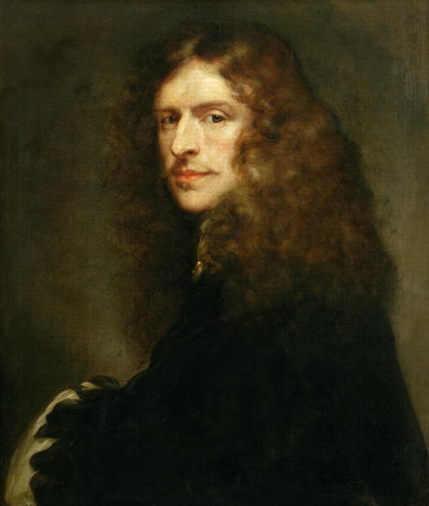 Detail of Self Portrait, c.1652 by Jurgen Ovens
