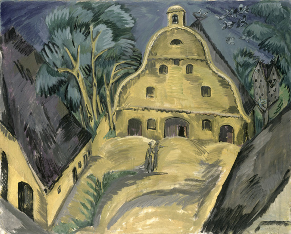 Detail of Staberhof Farm on Fehmarn I, 1913 by Ernst Ludwig Kirchner