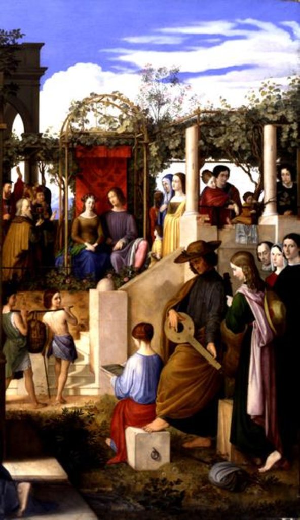 Detail of The Marriage at Cana, 1819 by Julius Schnorr von Carolsfeld