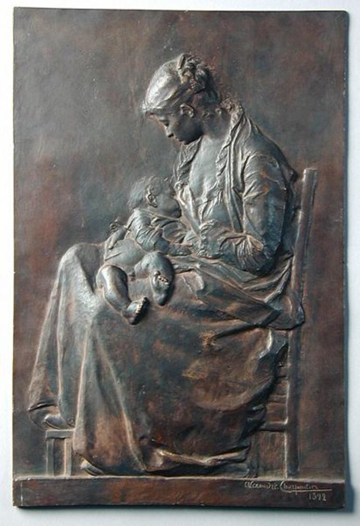 Detail of Mother and Child, 1892 by Alexandre Charpentier
