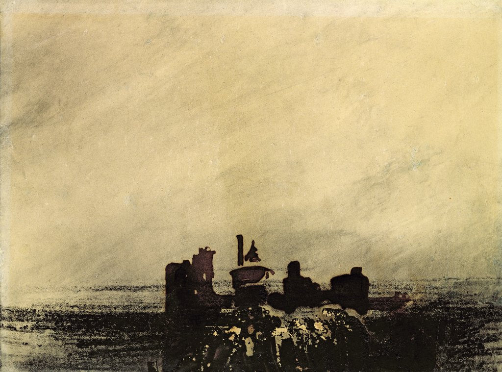 Detail of Feudal Ruins by Victor Hugo