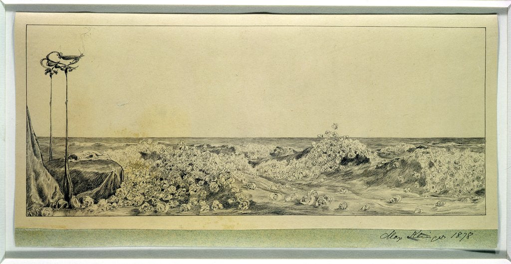 Detail of Homage by Max Klinger