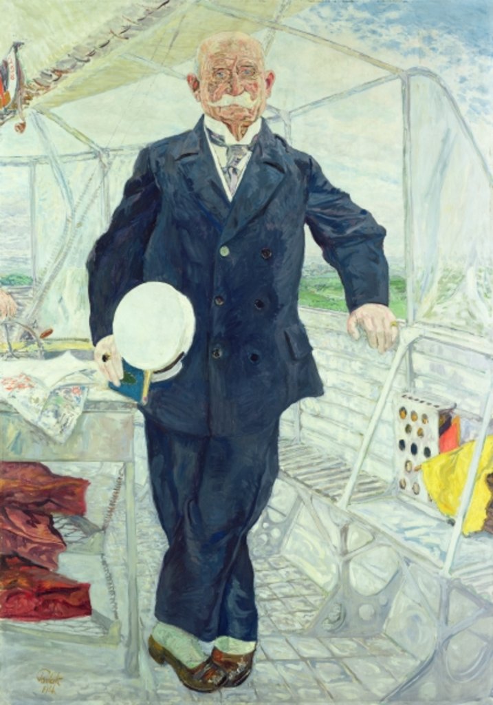 Detail of Count Zeppelin 1914 by Bernhard Pankok