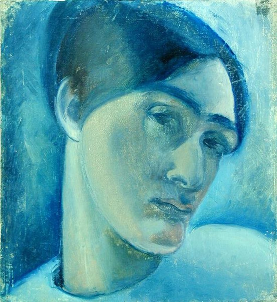 Detail of Self Portrait, 1915 by Anita Ree