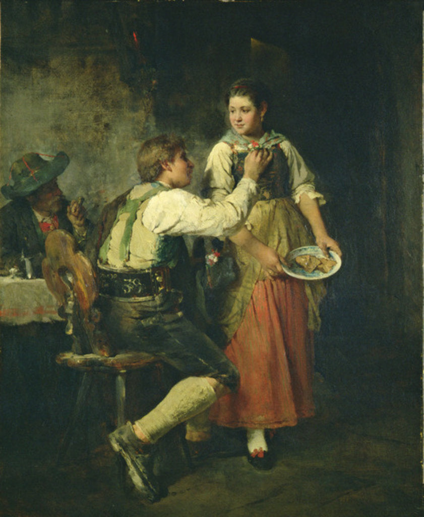 Detail of Declaration of Love by Matthias Schmid