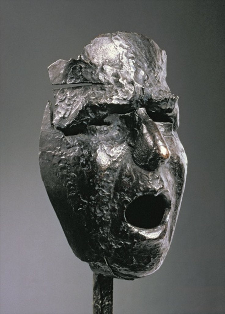 Detail of Mask: The cry of Montserrat, c.1938-39 by Julio Gonzalez