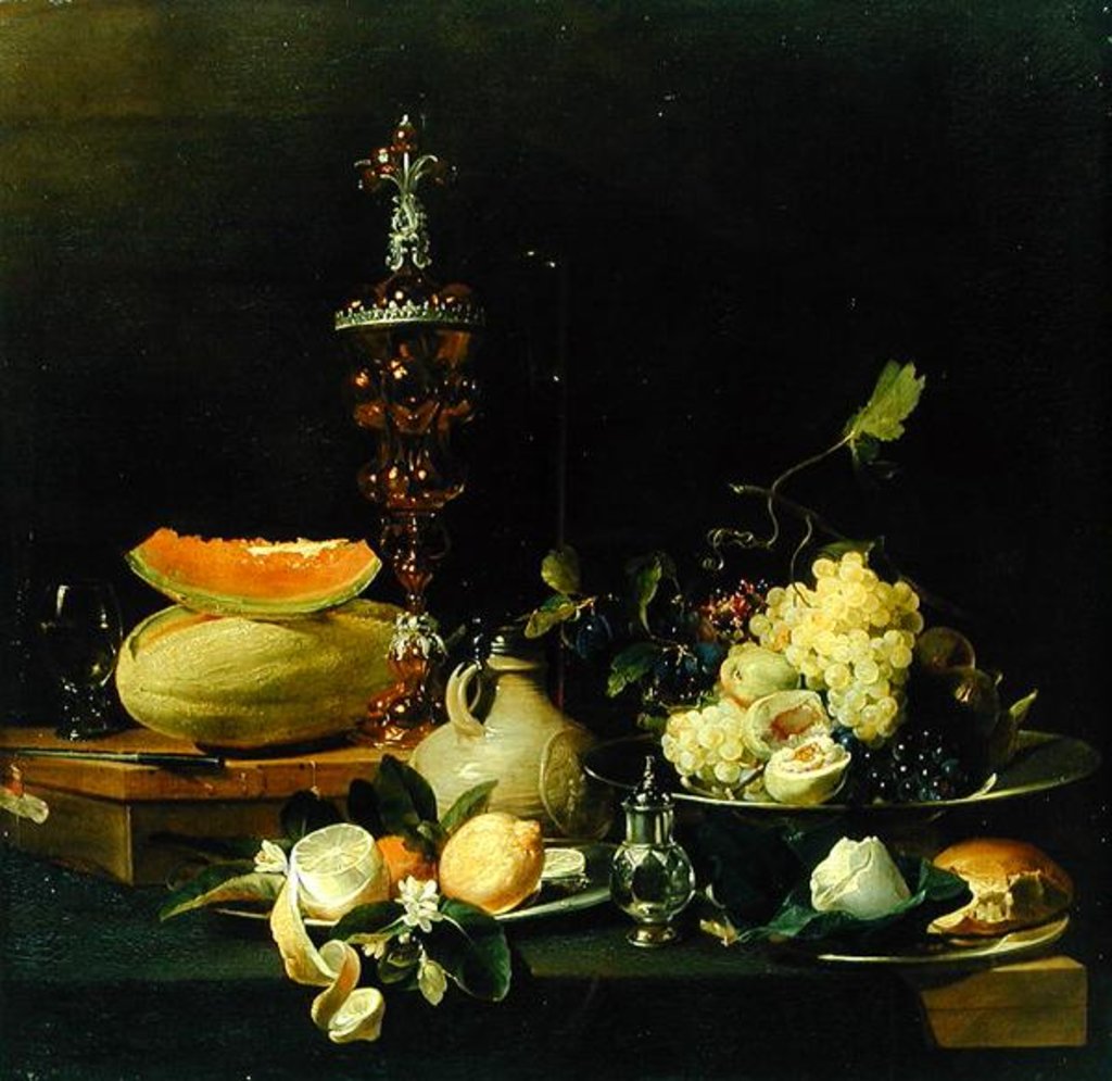 Detail of Still Life by Joris van Son