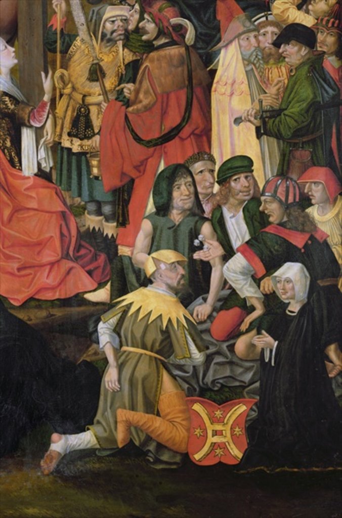 Detail of The Soldiers Drawing Lots for Christ's Clothes by Master of Hamburg