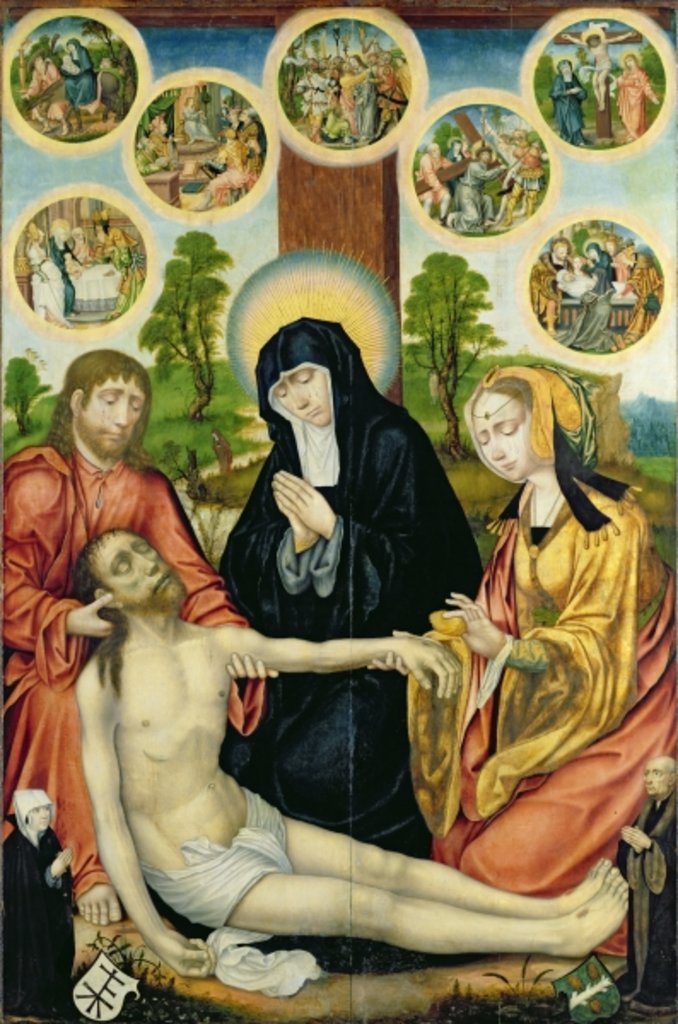 Detail of The Lamentation of the Dead Christ, c.1520 by Master Hamburg