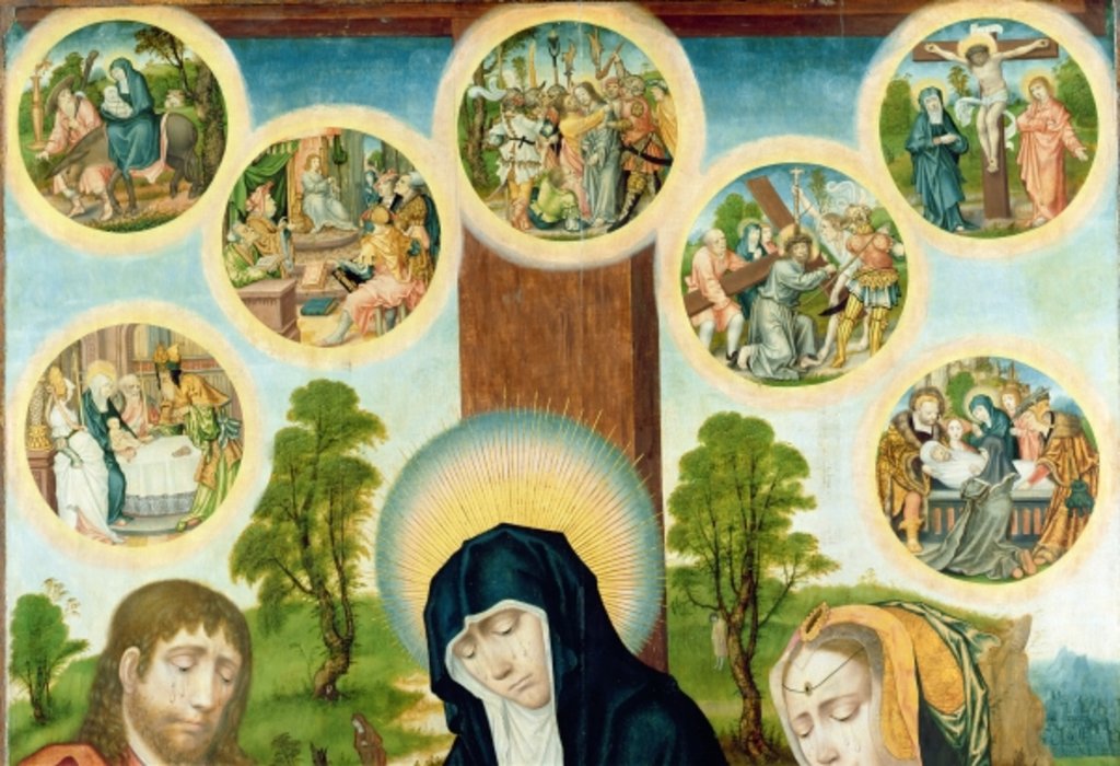 Detail of The Lamentation of the Dead Christ, c.1520 by Master Hamburg