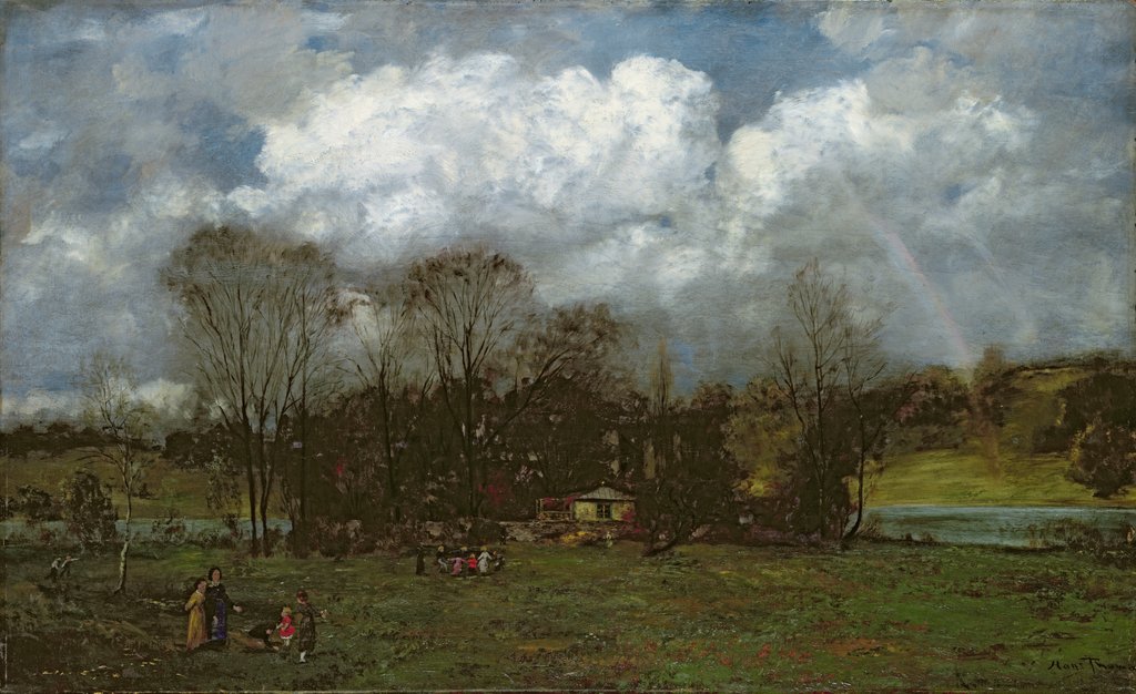 Detail of Early Spring, c.1868 by Hans Thoma