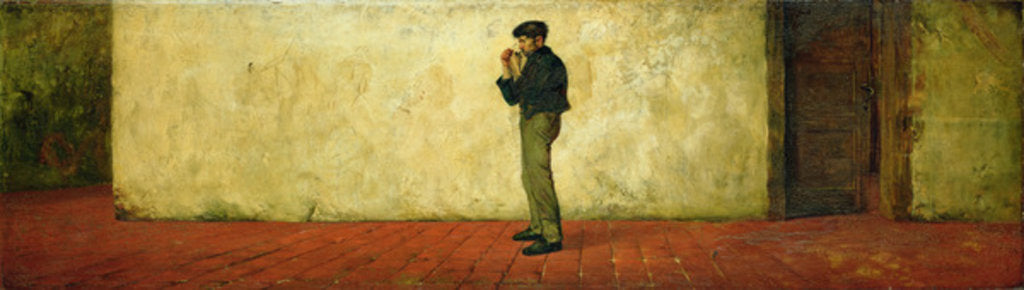 Detail of A Corridor in the Old Anatomical Institute in Weimar, 1882 by Hans Speckter