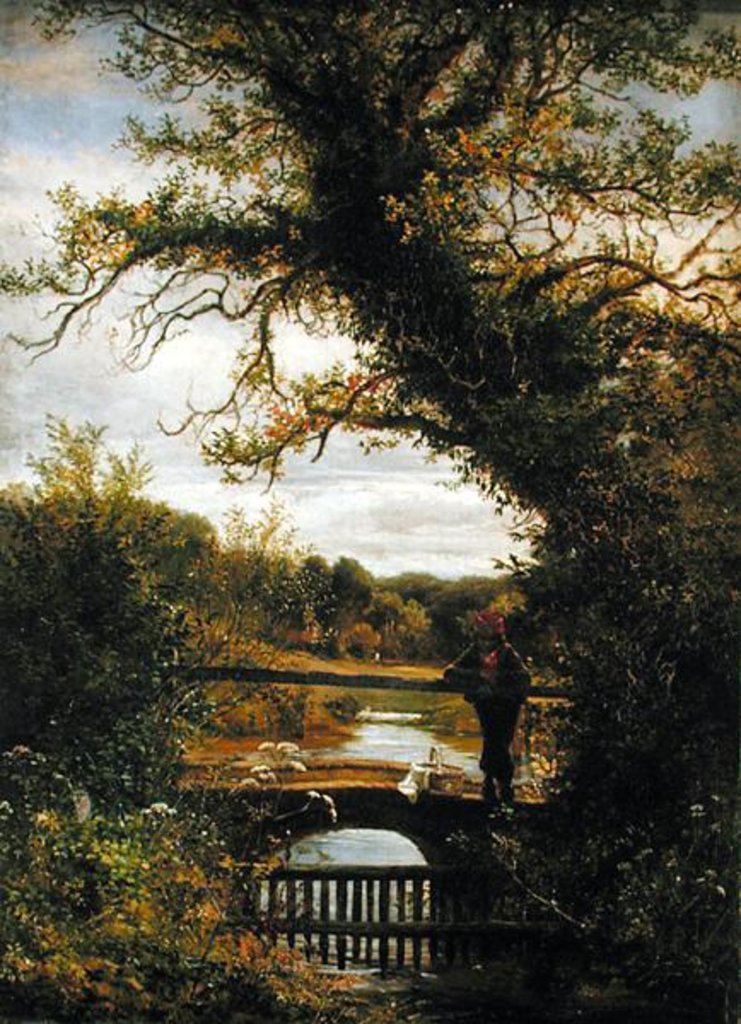 Detail of Dilatory by Richard Redgrave