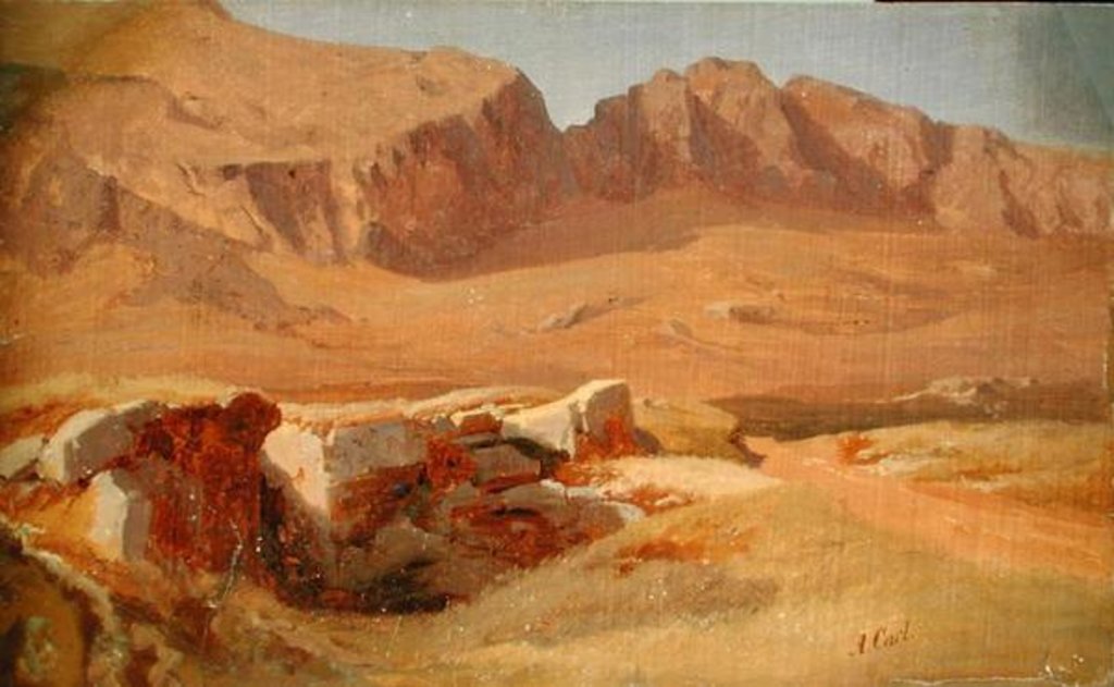Detail of In the Sabine Mountains by Adolf Carl