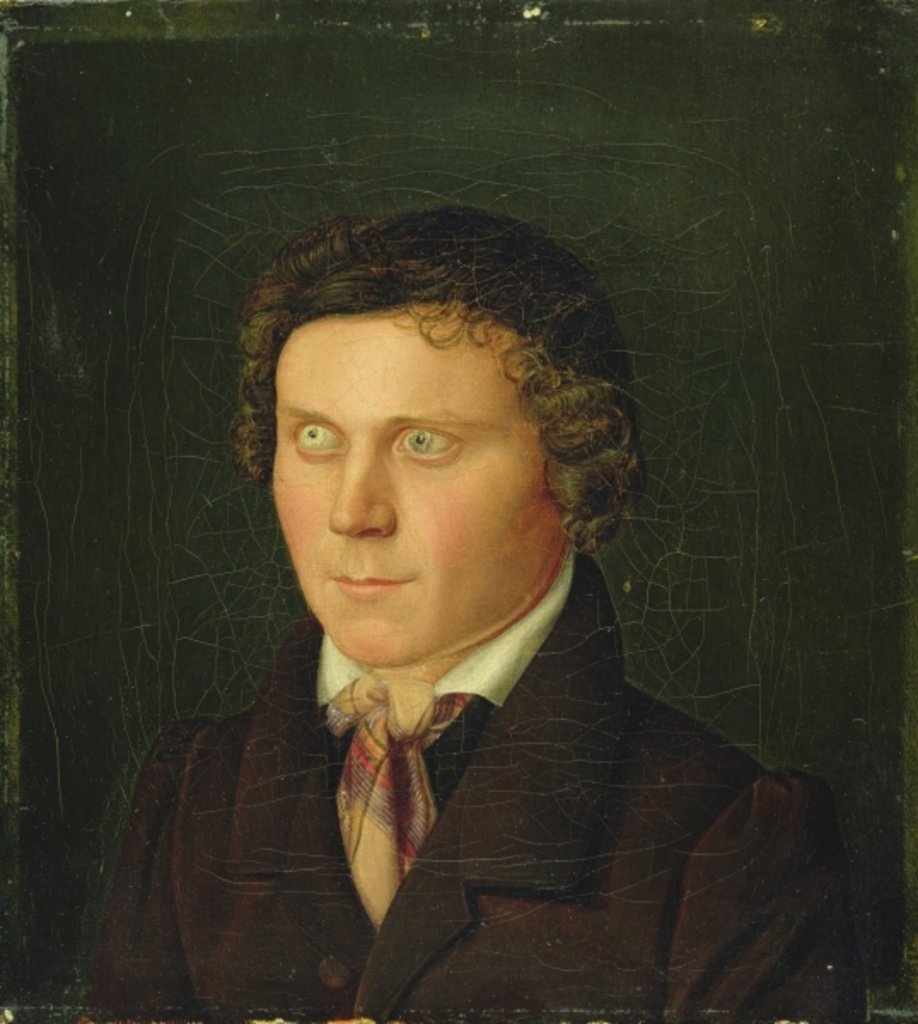 Detail of Portrait of a Blind Boy by Julius Oldach