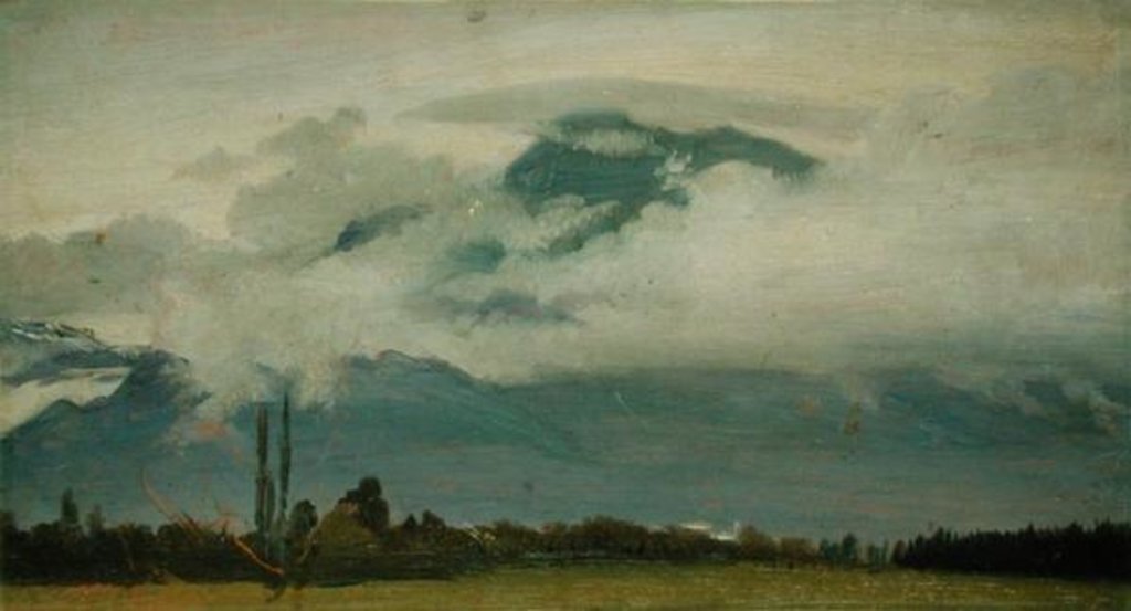 Detail of Ring of Clouds, Tirol by Rudolph Friedrich Wasmann