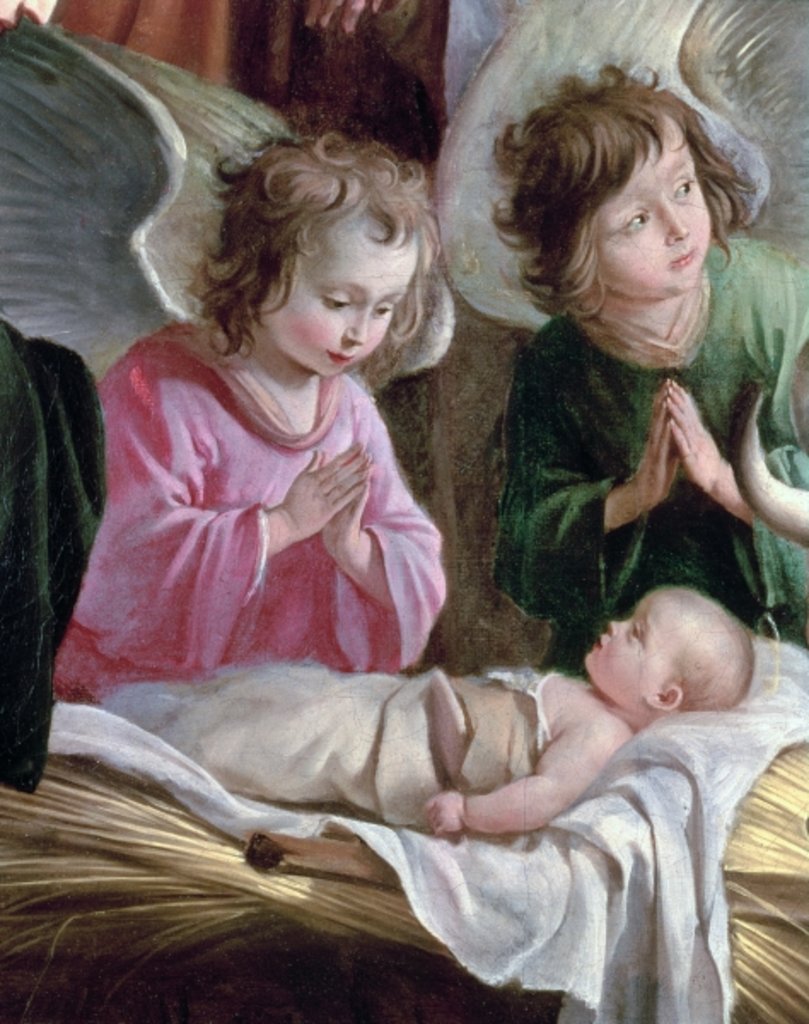 Detail of The Nativity by Master Bertram of Minden