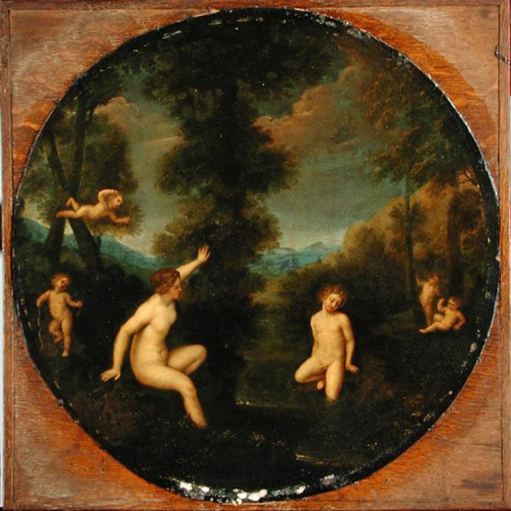 Detail of The Nymph Salmacis and the Hermaphrodite by Francesco