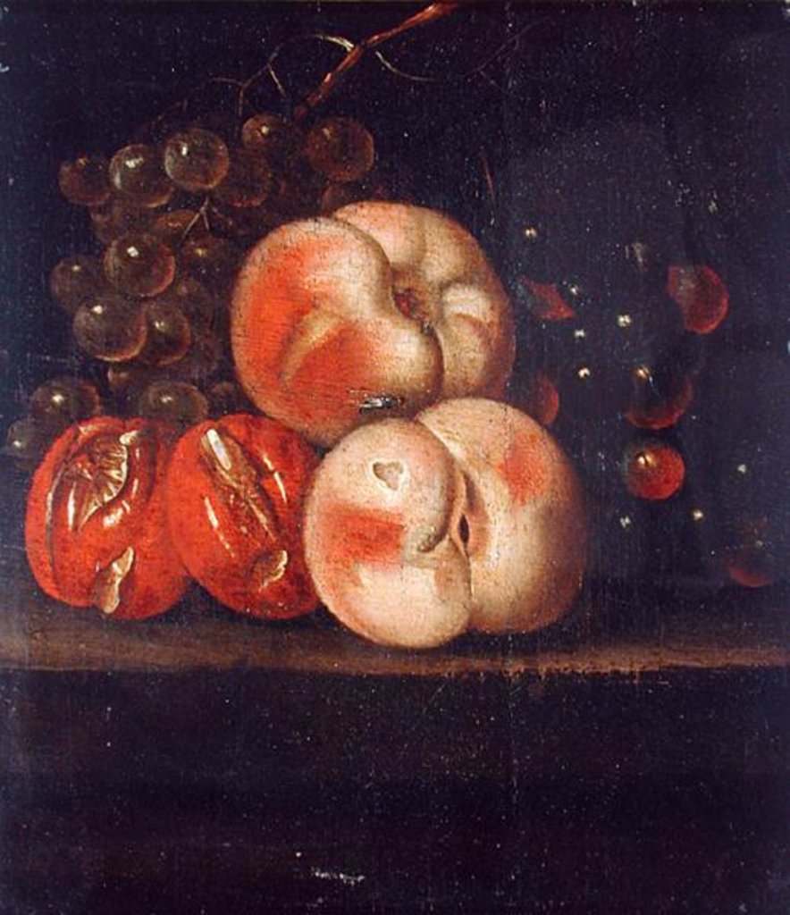 Detail of Fruit Study by Ernst Stuven