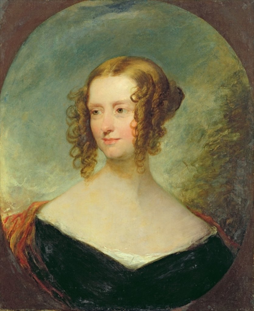 Detail of Portrait of a Young Woman by Thomas Lawrence