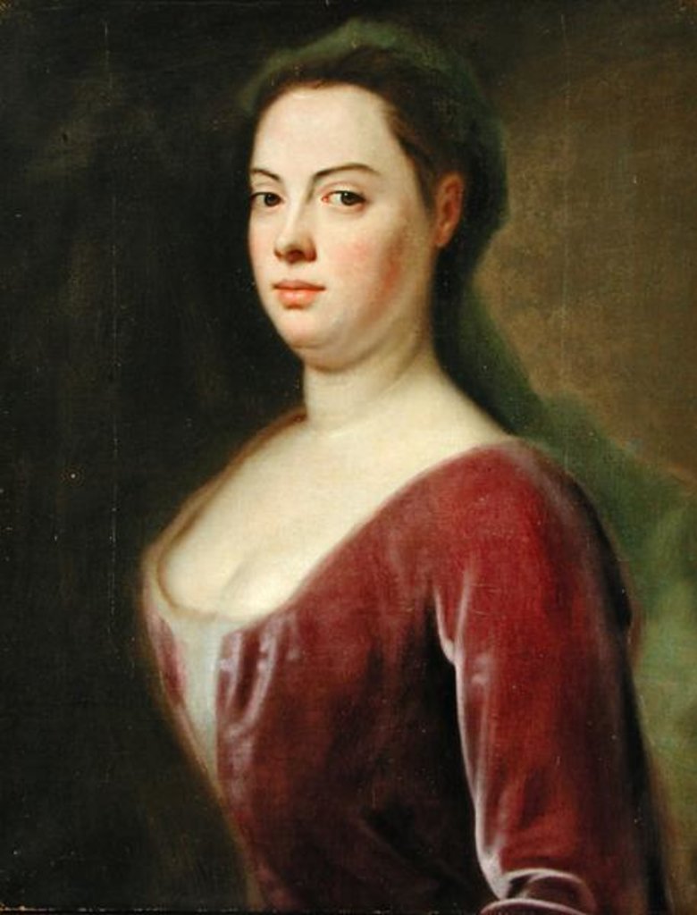 Detail of Portrait of Frau Denner by Balthasar Denner